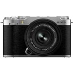 FUJIFILM X-M5 Mirrorless Camera with XC 15-45mm f/3.5-5.6 Lens (Silver)